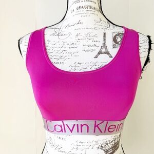Calvin Klein pink bralette M ( or L)